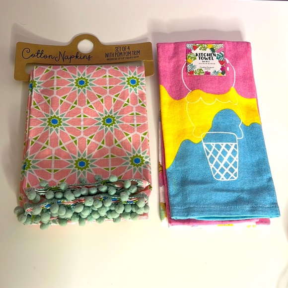 Other - A set of Kitchen Towel and Napkins